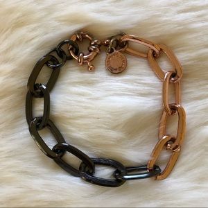 Marc by Marc Jacobs 2-color Chain Bracelet